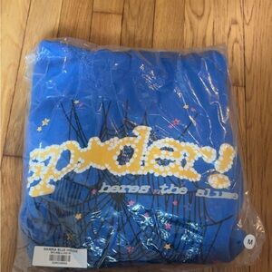 Marina Blue Web Hoodie